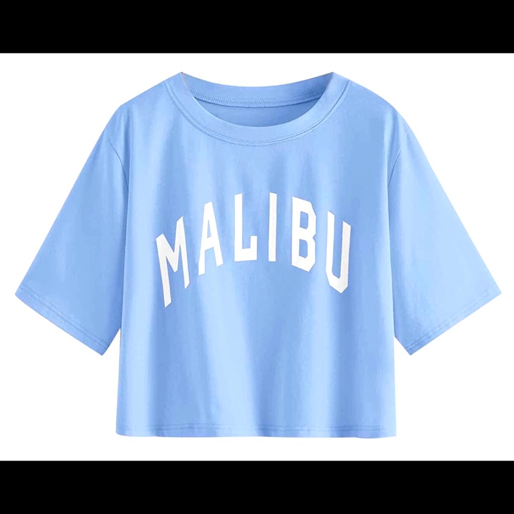 Size medium crop top